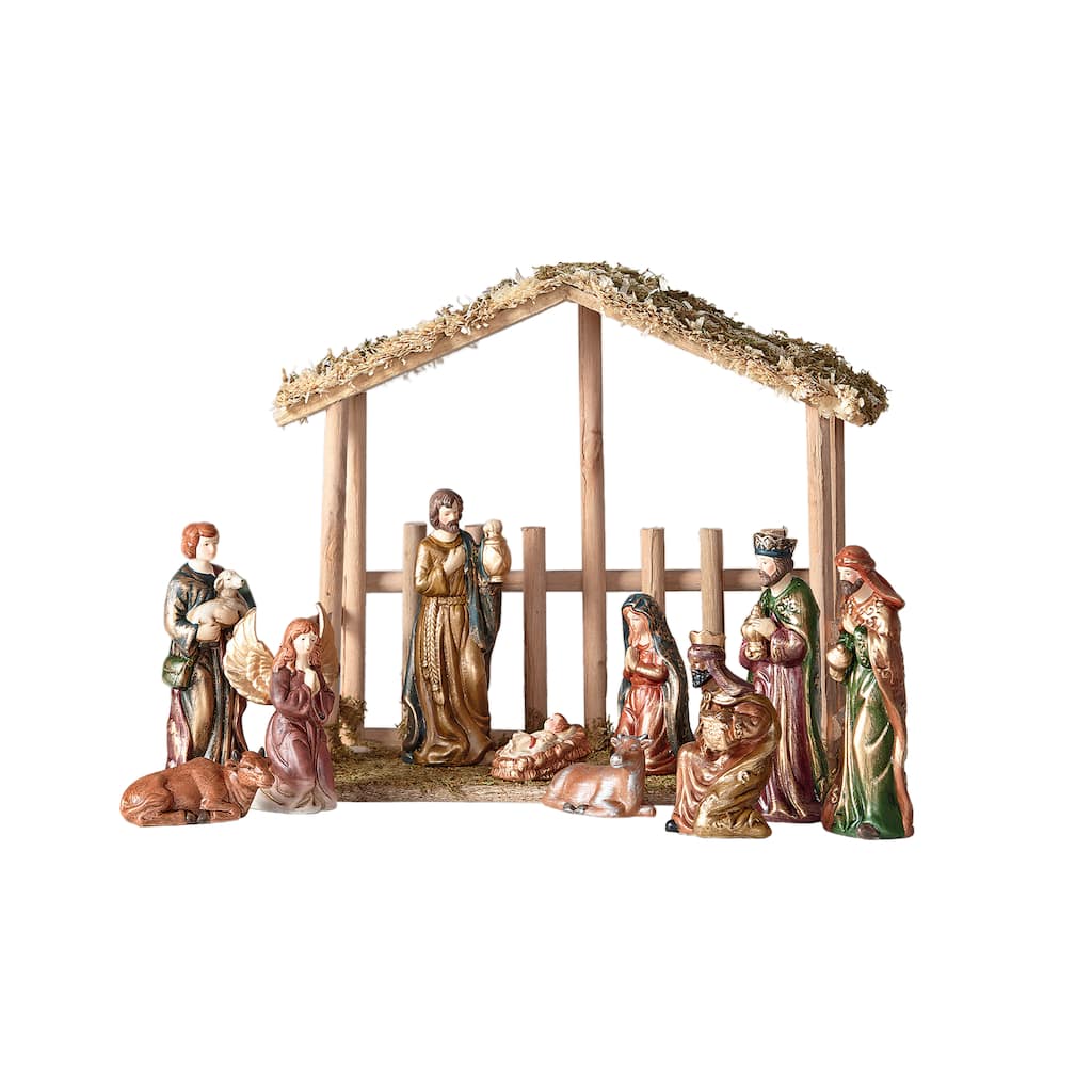 Classic Nativity Set By Ashland